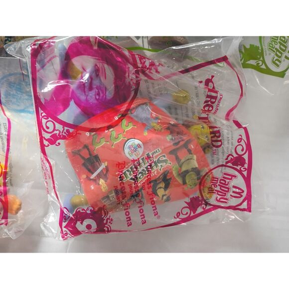 Shrek "The Third" Happy Meal Toys McDonalds 2007 Complete Set of 10 NIB - Picture 12 of 12